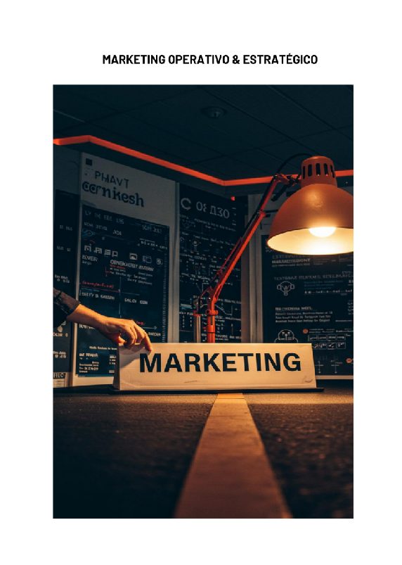 Marketing Operativo & Estratégico